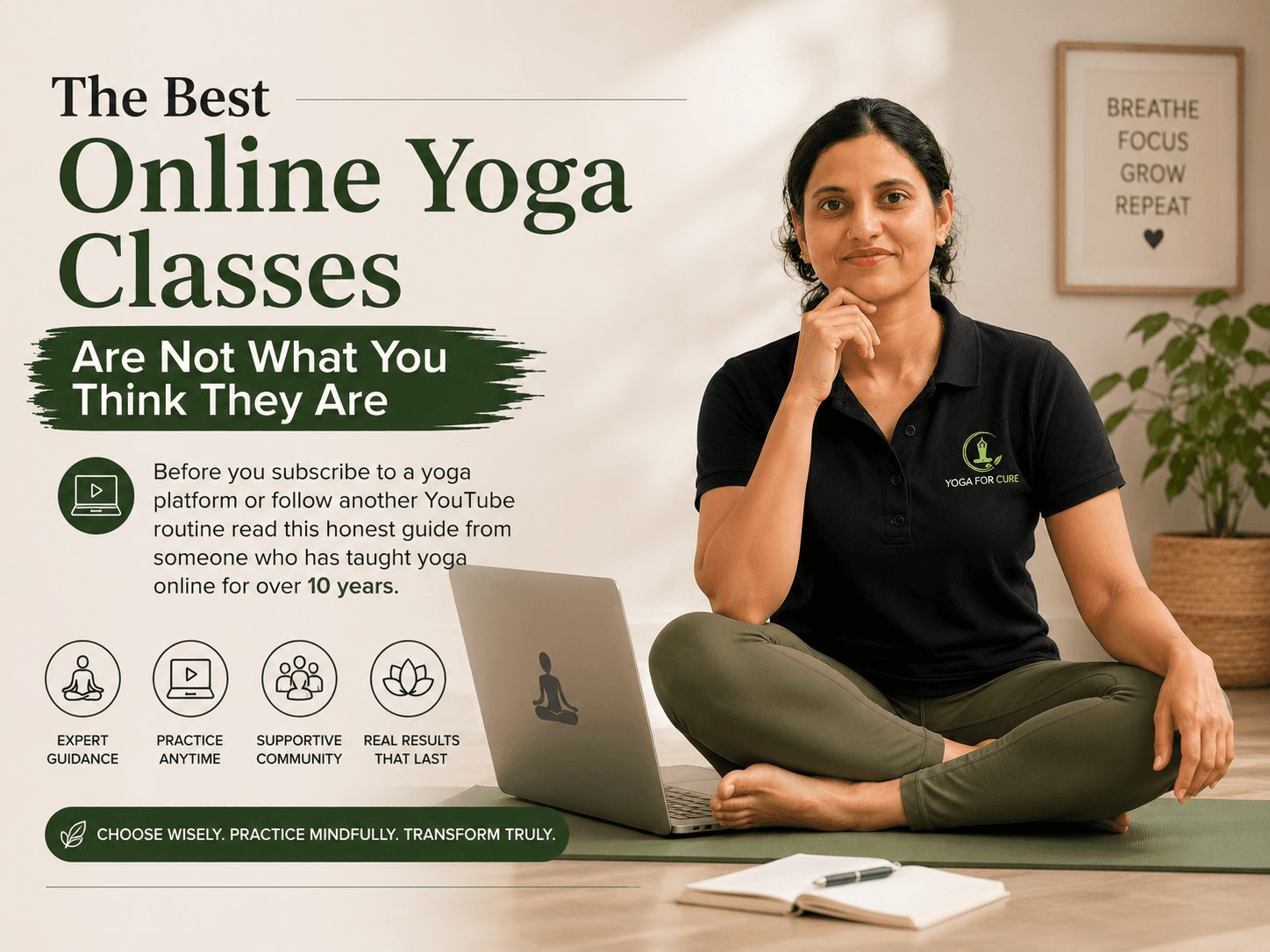 The Best Online Yoga Classes Are Not What You Think They Are Before you subscribe to a yoga platform or follow another YouTube routine read this honest guide from someone who has taught yoga online for over 10 years.