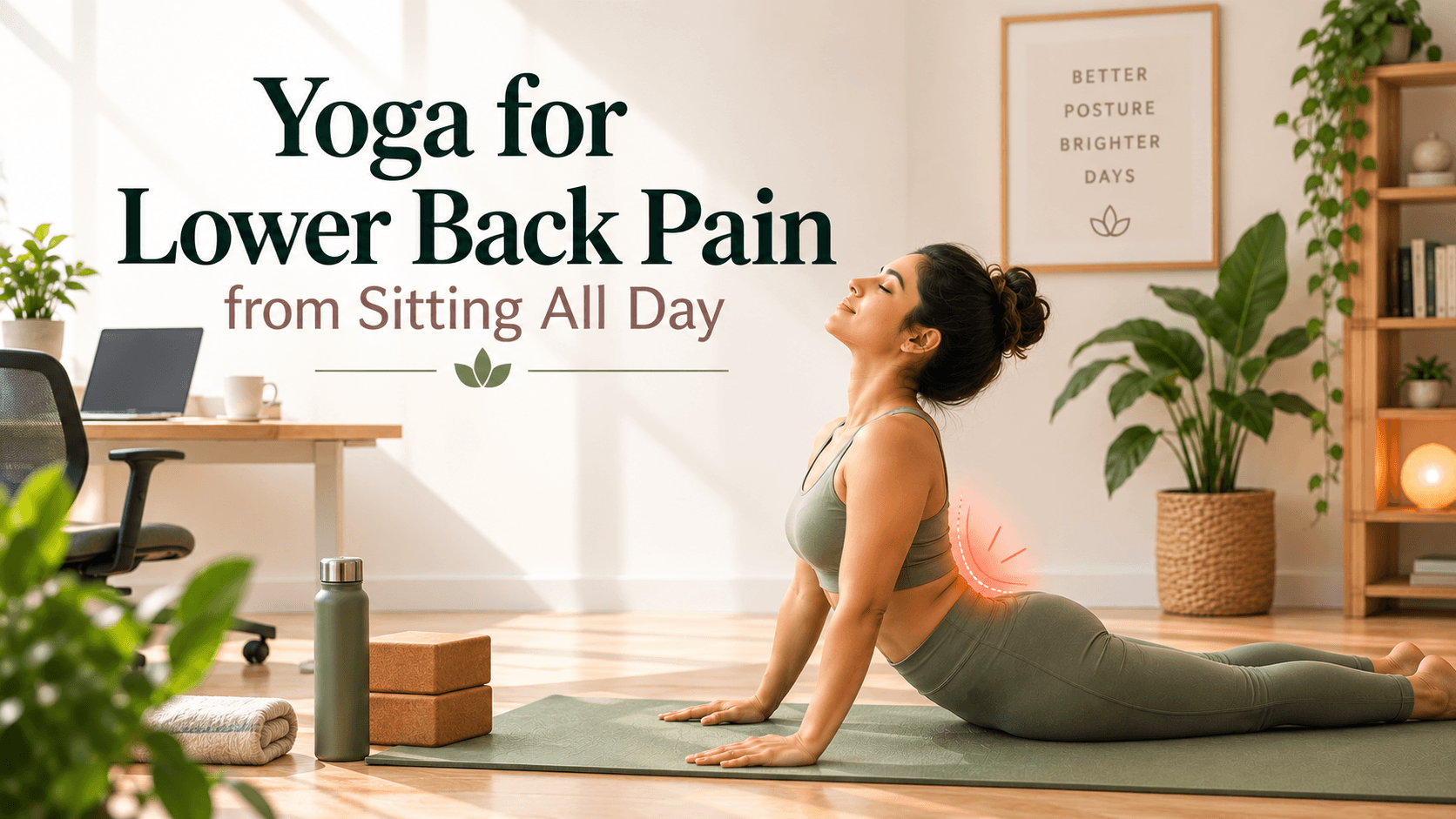 Yoga for Lower Back Pain from Sitting All Day